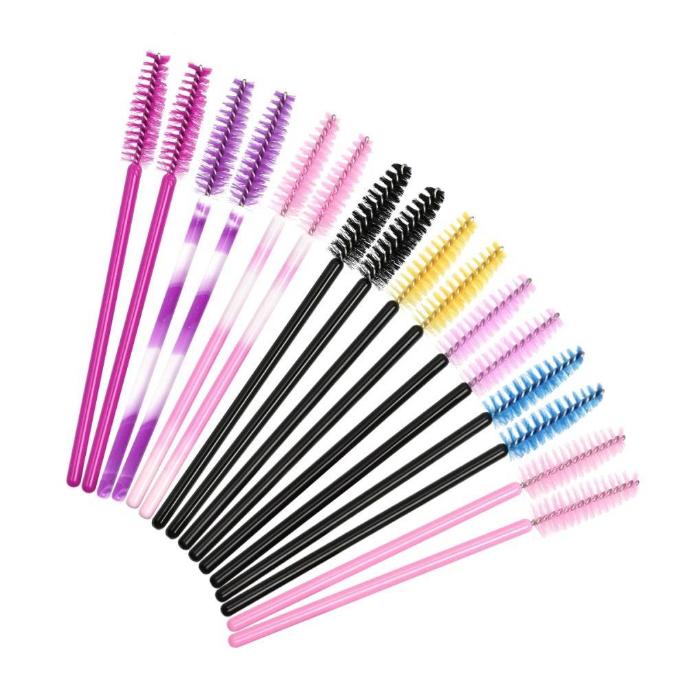Eyelash Cleaning Brushes 50 pcs Set Eyelash Brushes a4a8fbf9f14b58bf488819: Black|Black Blue|Black Pink|Black Yellow|Pink|Purple|Rose/Red|White/Pink